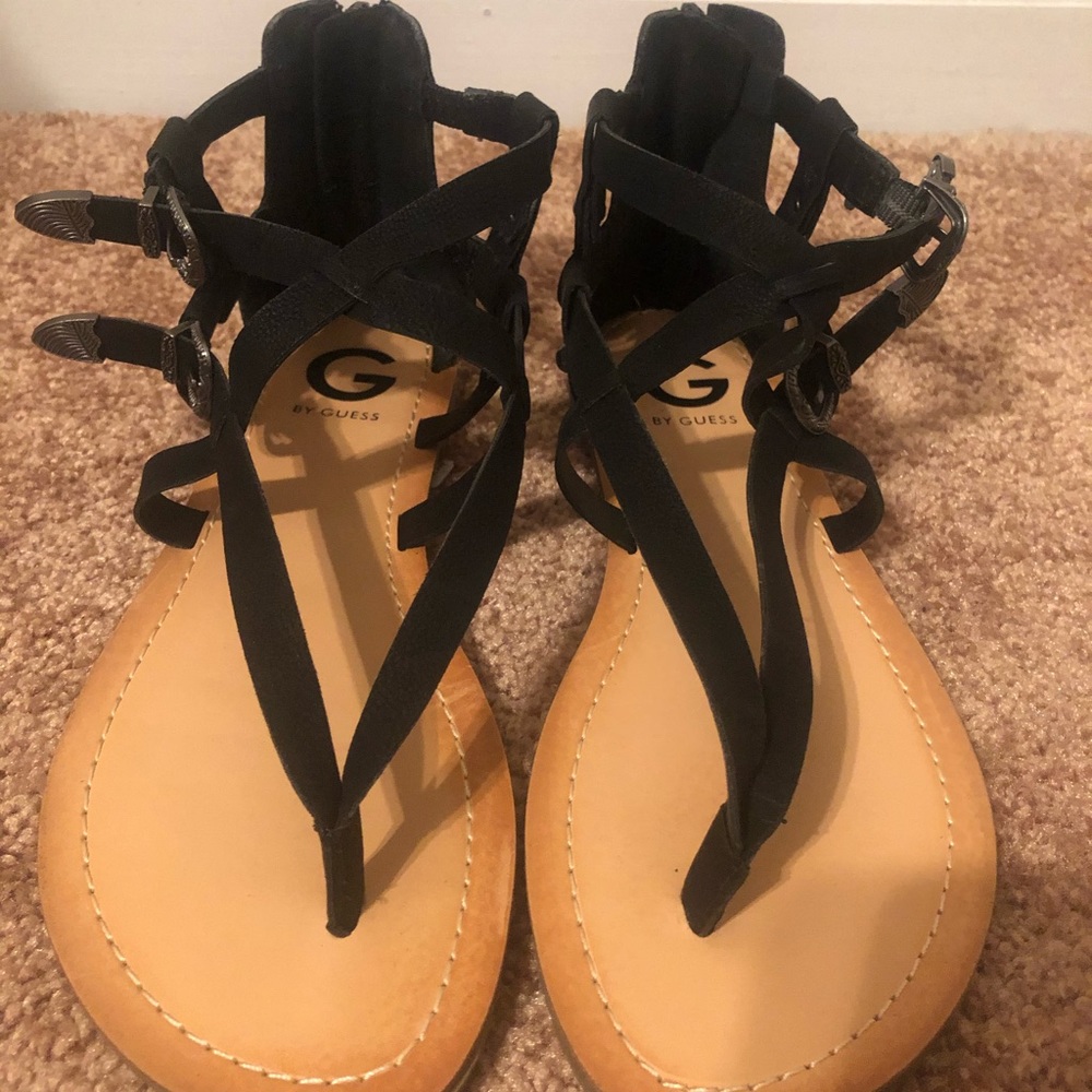 Black sandals